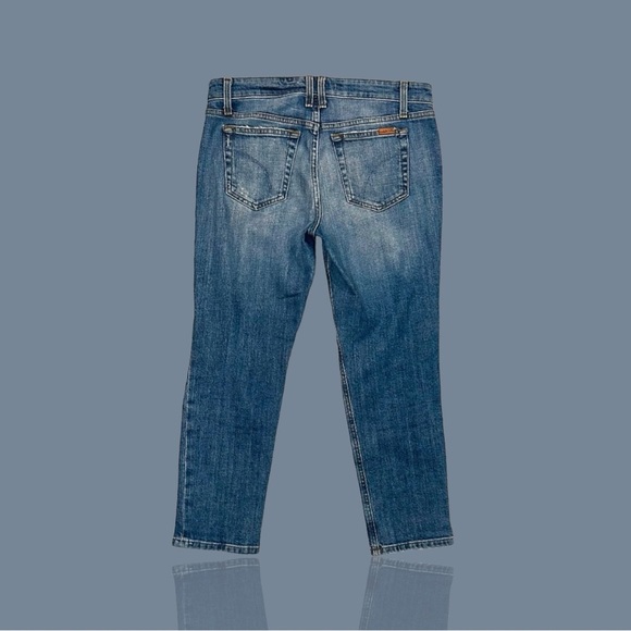 Joe’s Jeans Distressed ‘Boyfriend Slim Crop’ in “Gessa” Size 27 - Picture 14 of 14